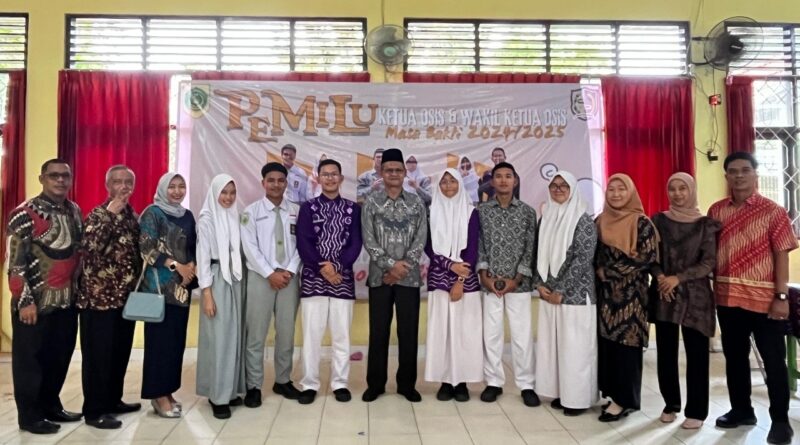 Pesta Demokrasi di SMA Negeri 2 Banjarbaru: Pemilihan Ketua dan Wakil Ketua OSIS Periode 2024-2025