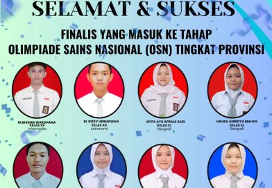 Finalis OSN yang Masuk Tingkat Provinsi.