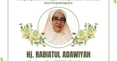 Berita Duka : Telah Berpulang Ibu Hj. Rabiah Adawiyah